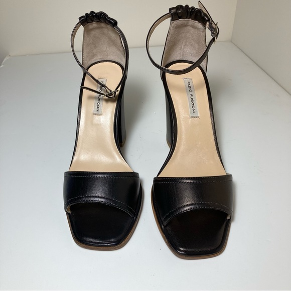 Fabio Rusconi Bronze Ankle Strap Sandal Heels size 6 - Picture 7 of 7